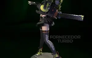 Anby Demara 3D - Arquivo .Stl Para Impressão 3D