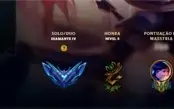 Conta lol desde a season 3