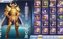 Conta  SAINT SEIYA AWAKENING Mobile Lv: 42