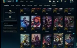 Conta prata 3 MAIN KATARINA com 27 skins e 30 champs
