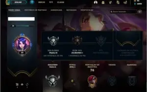 Conta prata 3 MAIN KATARINA com 27 skins e 30 champs