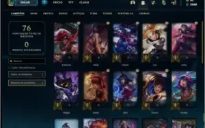 Conta prata 3 MAIN KATARINA com 27 skins e 30 champs