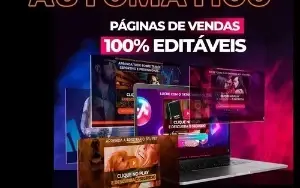 +1.000 Paginas De Vendas Premium -  Profissional 2024