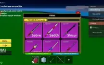 Conta de blox fruits