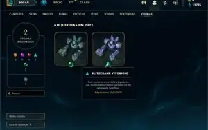 Conta Platina 4 com 30 Champs e 3 Skins