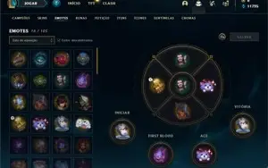 Conta Platina 4 com 30 Champs e 3 Skins