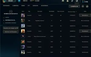 Conta Platina 4 com 30 Champs e 3 Skins