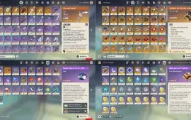 ACC AR57 - C/ 7 Chars - 5⭐/ 7 Armas - 5⭐/ VENTI+AMOS/