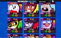 Conta Brawl Stars com todos os personagens