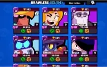 Conta Brawl Stars com todos os personagens