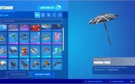 CONTA FORTNITE 46 SKINS + PASSE ATUAL