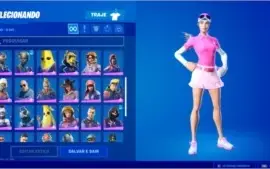 fornite conta com ikonik e skins da sesson 3