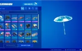 fornite conta com ikonik e skins da sesson 3