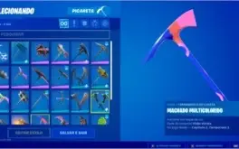 fornite conta com ikonik e skins da sesson 3