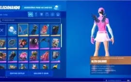 fornite conta com ikonik e skins da sesson 3