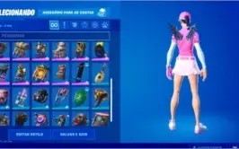 fornite conta com ikonik e skins da sesson 3