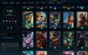 Conta Lol 198 Skins, Full Acesso.