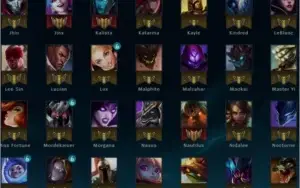 Conta League of Legends Ex: gold, atualmente unraked