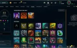 Conta LOL - Diamante IV, 64% de WR(E-MAIL NÃO VERIFICADO)