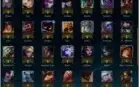 Conta PLATINA, 82 champions e 31 Skins - League of Legends