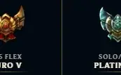 Conta PLATINA, 82 champions e 31 Skins - League of Legends