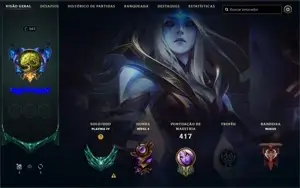 2 contas League of Legends
