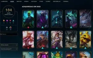 2 contas League of Legends