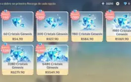 Conta Genshin Impact Com Muitos Tiros Para Dar