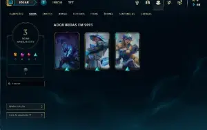 Conta league of legends