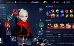 (SA91) ARQUEIRA LVL 91, 127K POWER, 6 PETS ÉPICOS