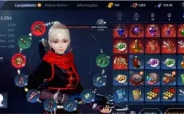 (SA91) ARQUEIRA LVL 91, 127K POWER, 6 PETS ÉPICOS