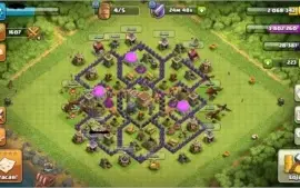 CONTA CLASH OF CLANS,CV 8 BEM UPADO