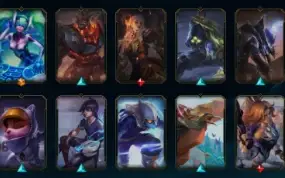 Conta sem elo 44 skins (9 lendárias e Sona DJ) e 370RP