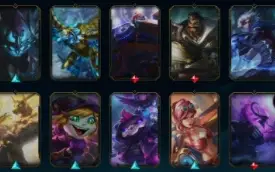 Conta sem elo 44 skins (9 lendárias e Sona DJ) e 370RP
