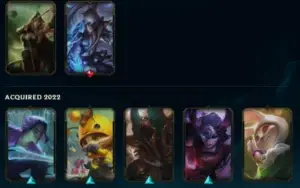 Conta sem elo 44 skins (9 lendárias e Sona DJ) e 370RP