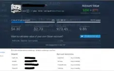Conta Steam com 317 jogos