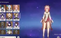YAE C1, ZOHNGLI C1, NAHIDA, KAZUHA, RAIDEN, CYNOC2, YELAN E+