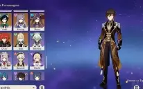 YAE C1, ZOHNGLI C1, NAHIDA, KAZUHA, RAIDEN, CYNOC2, YELAN E+