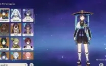 YAE C1, ZOHNGLI C1, NAHIDA, KAZUHA, RAIDEN, CYNOC2, YELAN E+