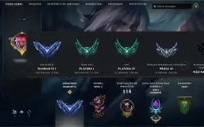 Conta Diamante 1 Ex Mestre 50 Skins