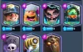 Conta Clash Royale com 10 cartas lendária