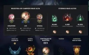 Conta Lol + 158 Skins E 1 Milhão E 600 Mil De Maestria!