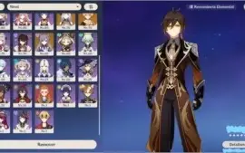 Conta AR 56 Genshin Impact - Muitos 5 estrelas.