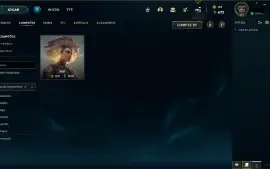 Conta Gold IV - Todos Campeões - 154 Skins League Of Legends