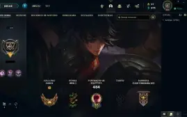 Conta Gold IV - Todos Campeões - 154 Skins League Of Legends