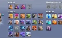 CONTA CLASH OF CLANS CV 11 (99% FULL) (MUITO BARATO)