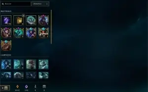 Vendo conta League of Legends