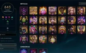 Vendo conta League of Legends