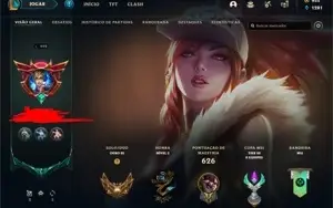 Vendo conta League of Legends