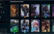 Conta Mestre LoL 250~ pdl